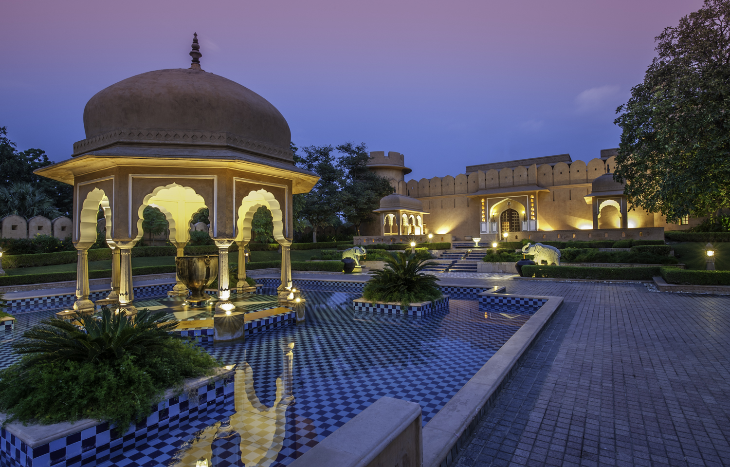 Oberoi Hotel Rajvilas Jaipur India